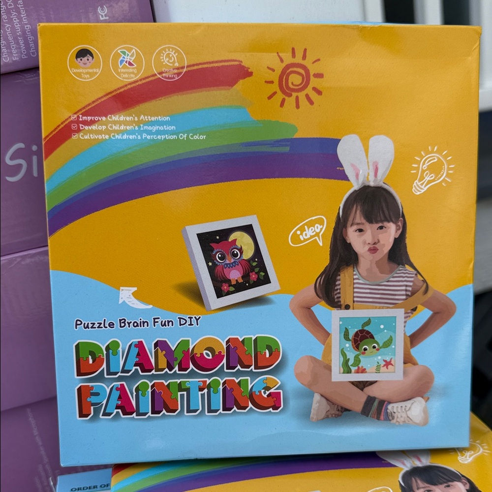 DIY Diamond Painting Kit for Kids - Multicolor